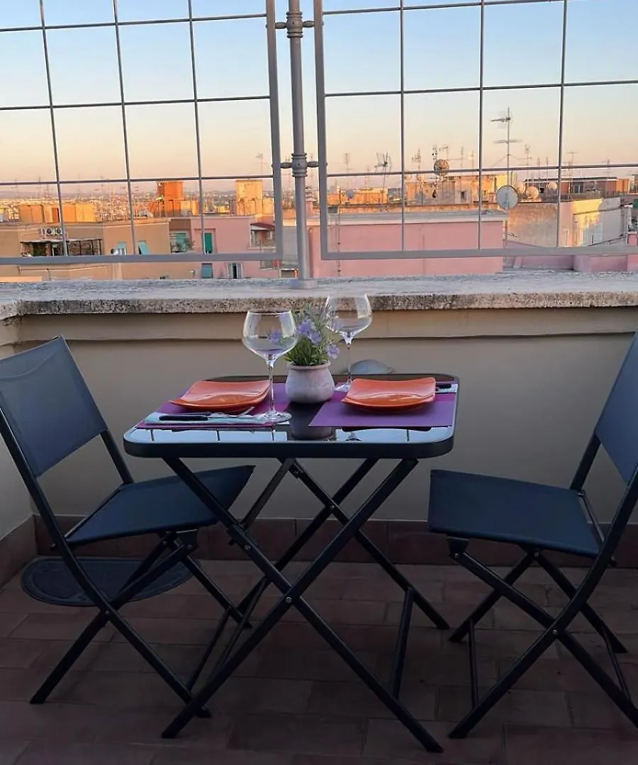 Apartmán Cozy Penthouse With Terrace And Rome View Itálie